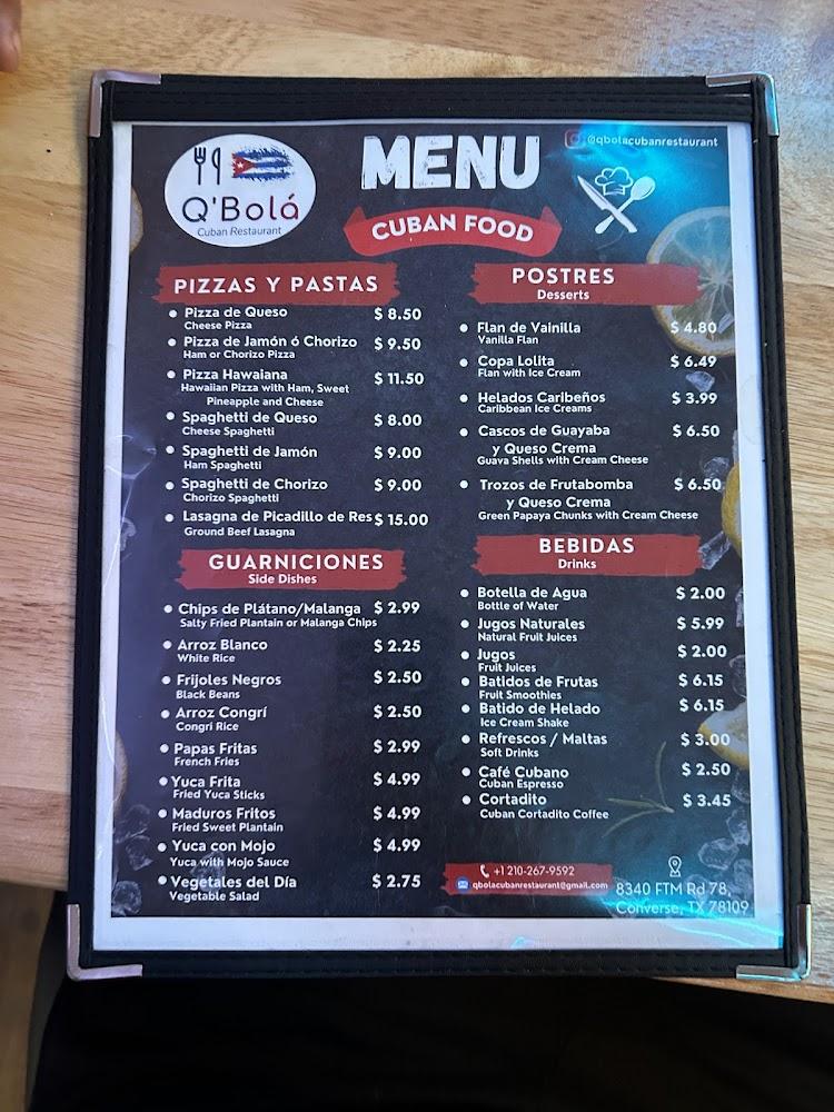 Q'Bola Menu image 4